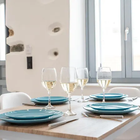 Casa Bivalve Lägenhet Naxos City