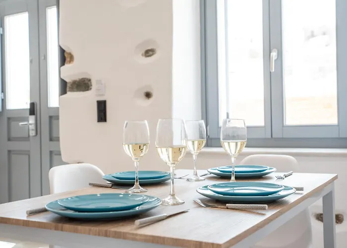 Casa Bivalve Lägenhet Naxos City